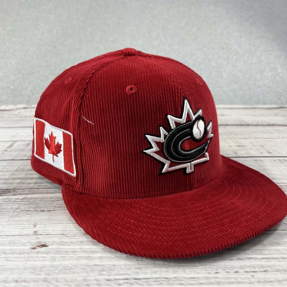 Canada New Era World Baseball Classic 2026 Corduroy 59Fifty Hat 7 3/4 NWT WBC
